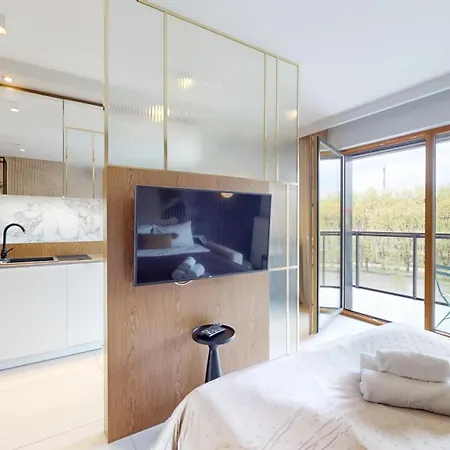 Apartmán Bulwary Ksiazece - Ksiecia Witolda - River View By Wroapart-pl