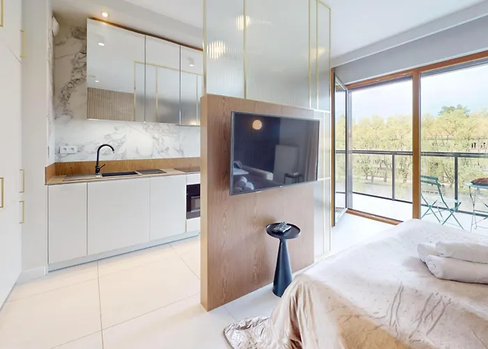 Bulwary Ksiazece - Ksiecia Witolda - River View By Wroapart-pl Wroclaw