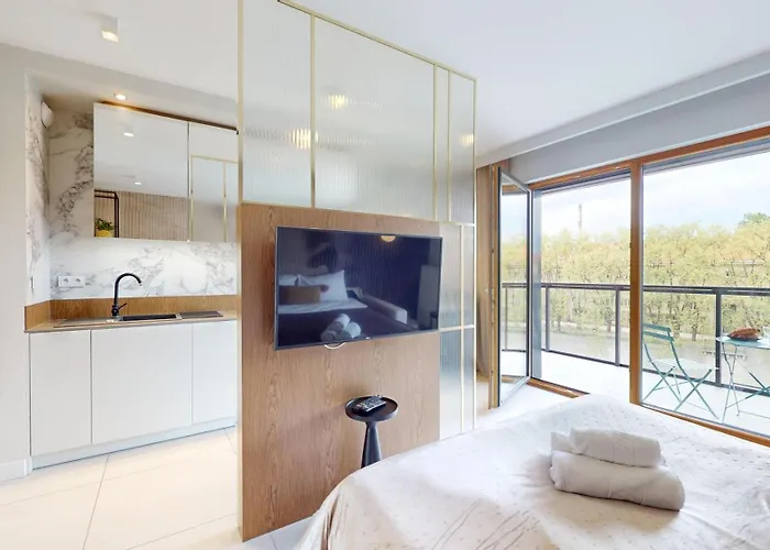 Apartment Bulwary Ksiazece - Ksiecia Witolda - River View By Wroapart-pl