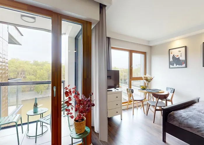 Bulwary Ksiazece - Ksiecia Witolda - River View By Wroapart-pl * Wroclaw